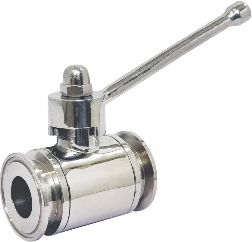 Single Piece 2way Design Sanitary Ball Valve T.C. End Type