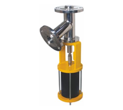 Full Bore Angle Type Flush Bottom Valve